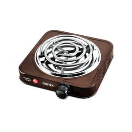  Плитка электрическая Centek CT-1508 (Siberia) 1конфорка ТЭН 140мм, 1000Вт, индикатор работы 