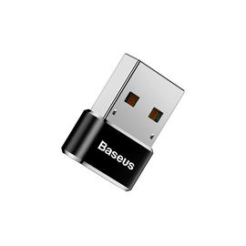  OTG переходник Baseus USB Male To Type-C Female чёрный 