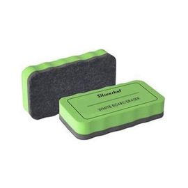  Стиратель для досок Silwerhof 659004-02 фетр 10.7x5.7x2см зеленый магнитный 