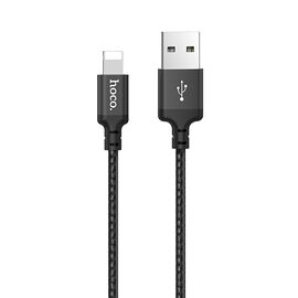  Кабель USB - Apple lightning Hoco X14 Times Speed, 200 см. (black) 