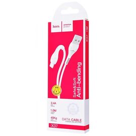  Кабель USB - Apple lightning Hoco X37 Cool power (white) 
