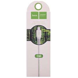  Кабель USB - micro USB Hoco X20 для HTC/Samsung (100 см) (white) 