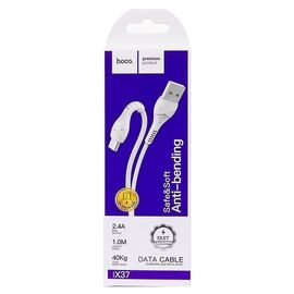  Кабель USB - micro USB Hoco X37 Cool power (white) 