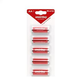  Батарейка AA Smart Buy LR6 (5-BL) (60/600) 