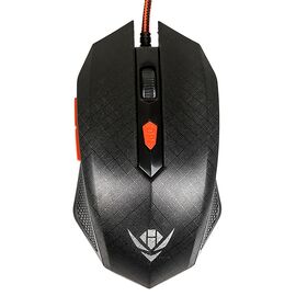  Мышь оптическая Nakatomi Gaming mouse MOG-08U (black) игровая 