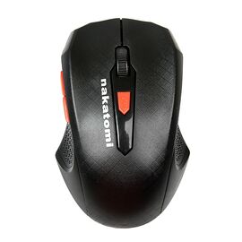  Мышь оптическая беспроводная Nakatomi Navigator MRON-07U (black) 