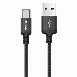 Кабель USB - Type-C Hoco X14 Times Speed (100 см) (black) 