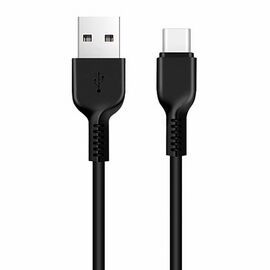  Кабель USB - Type-C Hoco X20 Snow Storm (200см) (black) 