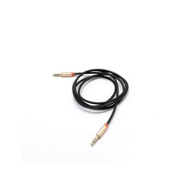  Акустический кабель Jack 3,5 - miniJack 3.5 мм, 1м. Черный 