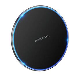  ЗУ Сетевое Беспроводное Borofone BQ3 Pro Type-C 15W (100 см) (black) (133733) 