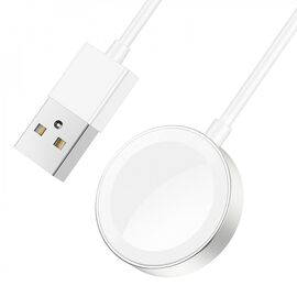  Кабель зарядки Hoco CW39 iWatch 1,7W   (white) (211866) 