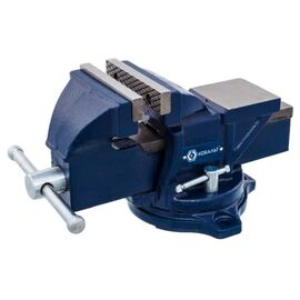  Тиски слесарные поворотные КОБАЛЬТ 245-978 наковальня, коробка 