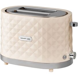  Тостер Galaxy LINE GL 2912 бежевый 1200 Вт 