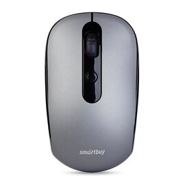  Мышь оптическая беспроводная Smart Buy SBM-262AG-G беззвучная (grey)(130679) 