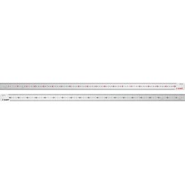  Линейка усиленная Зубр Про-100 34280-100 нерж./1,0 м 