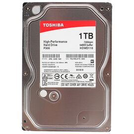  HDD 3.5" 1.0TB 7200rpm SATA3 64MB Toshiba P300 High Performance (HDWD110UZSVA) (HDKPC32AKA01) 