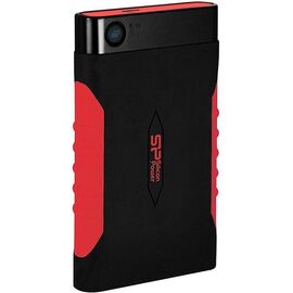 HDD ext 2.5" 2.0TB USB3.0 Silicon Power Armor A15, ударопрочный, чёрный/красный (SP020TBPHDA15S3L) 