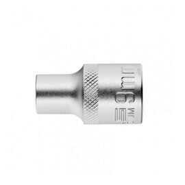  Головка торцевая Stels 13649 9мм, 12-гранная, CrV, под квадрат 1/2" хромированная 