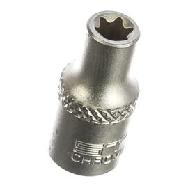  Головка торцевая Stels 13865 1/4, Е6, CrV 