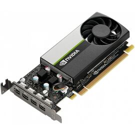  Видеокарта PNY VCNT1000-SB VGA NVIDIA QUADRO T1000, 4 GB GDDR6/128 bit, PCI Express 4.0 x16, 4x mDP 