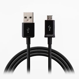  Кабель USB - micro USB [Samsung] ECB-DU5ABE 100см 2,4A (black) (55419) 