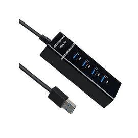  USB-Хаб (концентратор) KS-is KS-728 1xUSB 3.0 3xUSB 2.0 F в USB 3.0 Type A M 1.2м 