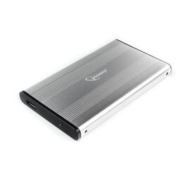  Внешний корпус для HDD Gembird EE2-U3S-5-S 2.5" серебро, USB 3.0, SATA, до 2 Тб, металл 
