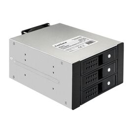  Корзина для HDD ExeGate HS335-02 EX291656RUS (универсальная, на 3*3,5"/2.5" SATA HDD, занимает 2*5,25" отсека, RTL) 