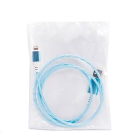  Кабель USB - Apple lightning - Luminous 100см 2A  (blue) (124495) 