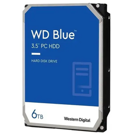  HDD WDC Blue WD60EZAX SATA 6TB 6GB/S 256MB 
