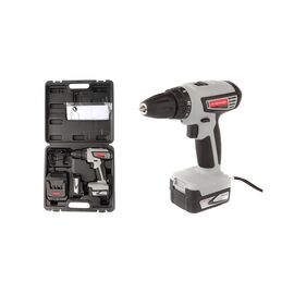  Дрель-шуруповерт Интерскол ДА-13/18ВК кейс черный 