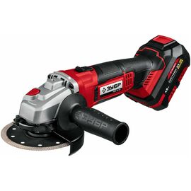  УШМ ЗУБР УШМ-18-125-41, 1 АКБ (4Ач), в кейсе 