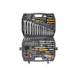  Набор инструментов Kraft KT 703019 1/2 Dr и 1/4 Dr 165 предметов 