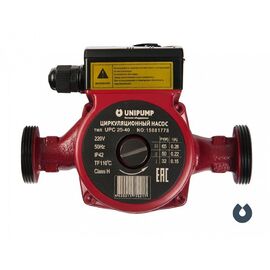  Насос UNIPUMP UPC 25-40 180 (53843) циркуляционный (1/1) 