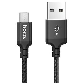  Кабель USB - micro USB Hoco X14 Times Speed для HTC/Samsung (100 см) 2А (black) (85416) 