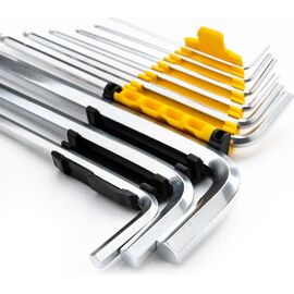  Набор ключей шестигранных Deli DL3090 с шаром сверхдлинных 1,5-10 мм 