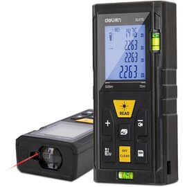  Лазерный дальномер Deli DL4170 диапазон измерения 0,05-80м 