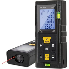  Лазерный дальномер Deli DL4171 диапазон измерения 0,05-100м 