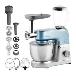  Кухонная машина Galaxy LINE GL 2311  1600 Вт, производительность 2,5 кг/мин., чаша блендера объемом 1,5 л., чаша из нержавеющей стали объемом 5,5 л 