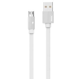  Кабель USB REMAX RC-094m  Kerolla USB - MicroUSB, 2.1А, 1 м, белый 
