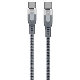  Кабель USB-C REMAX RC-151cc Super Type-C - Type-C, 4.5A, 1 м, серый 