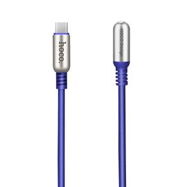  Кабель USB HOCO U17 Micro Capsule USB - MicroUSB, 2.4А, 1.2 м, синий 
