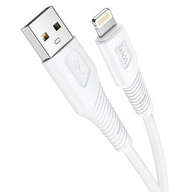  Кабель USB HOCO X58 Airy USB - Lightning, 2.4А, 1 м, белый 