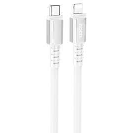  Кабель USB-C HOCO X85 Strength Type-C - Lightning, 20W, 1 м, белый 