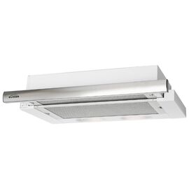  Вытяжка встраиваемая Elikor Интегра 50П-400-В2Л белый управление: кнопочное (1 мотор) 