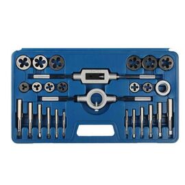  Набор метчиков и плашек Зубр 28122-H16 16 предметов (жесткий кейс) 