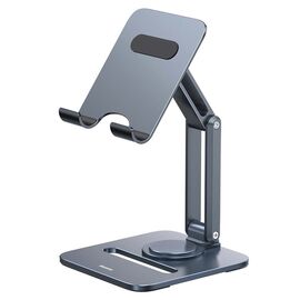  Настольная подставка BASEUS Biaxial Foldable Plus, серый металлик 