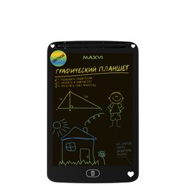  LCD планшет для заметок и рисования Maxvi MGT-01С  black 