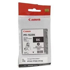  Картридж PFI-102BK Black для Canon imagePROGRAF iPF510, iPF605, iPF610, iPF650, iPF655, iPF710, iPF750, iPF755, iPF760 130мл (0895B001) 