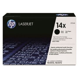  Картридж лазерный HP 14X CF214X черный (17500стр.) для HP 700/M712 